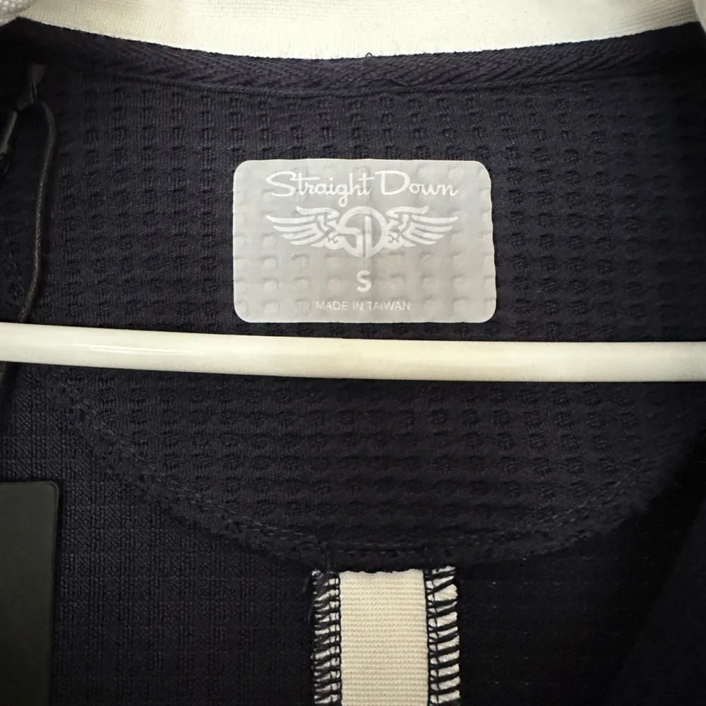 NWT Navy Half-Zip Golf Sweater - Picture 4 of 5